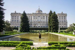 Palacio Real desde los Jardines de Sabatini