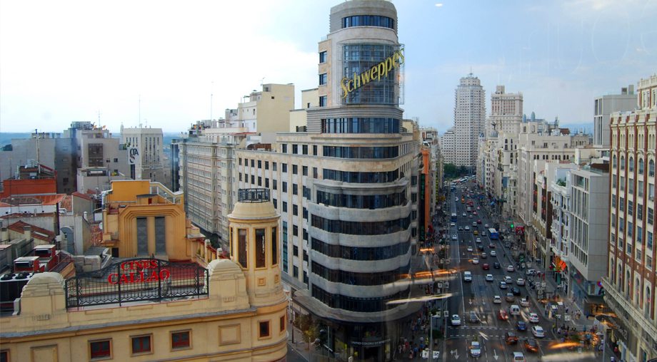 vistas panorámicas de Madrid