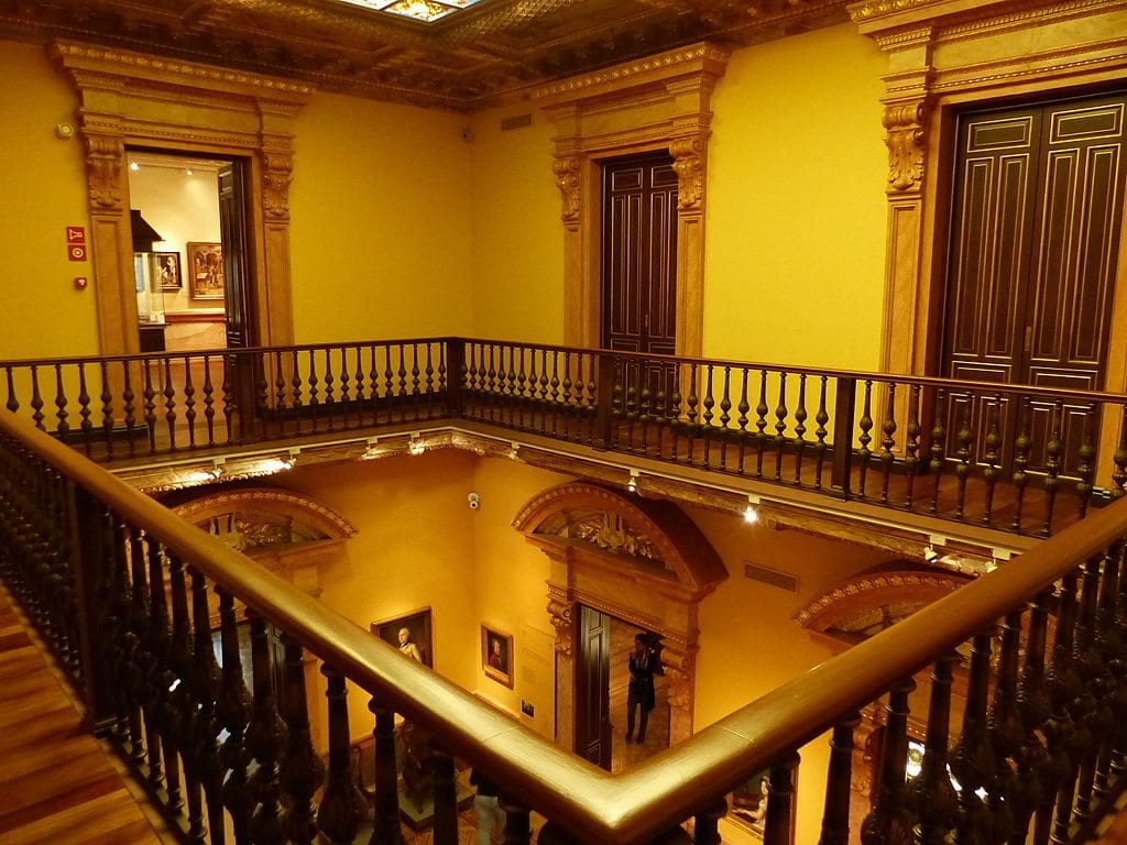 Museo Lázaro Galdiano. Pasarela de los músico. Fotografía_Wikimedia Commons