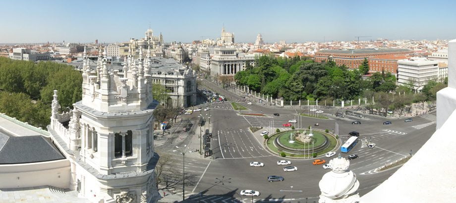 vistas panorámicas de Madrid